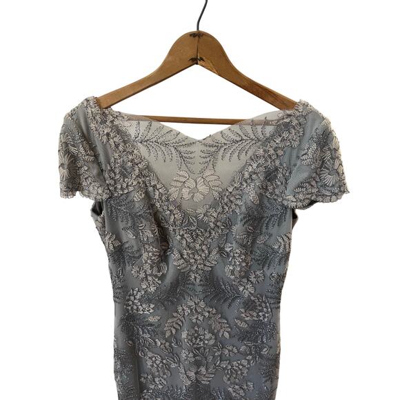 TADASHI‎ SHOJI SS EMBROIDERY LACE DRESS SIZE 8 - Picture 5 of 10